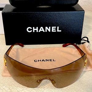 Authentic Vintage CHANEL glasses.